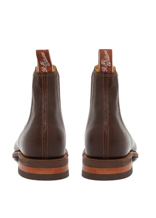 Comfort Kangaroo Craftsman Boots - Chocolate/Natural