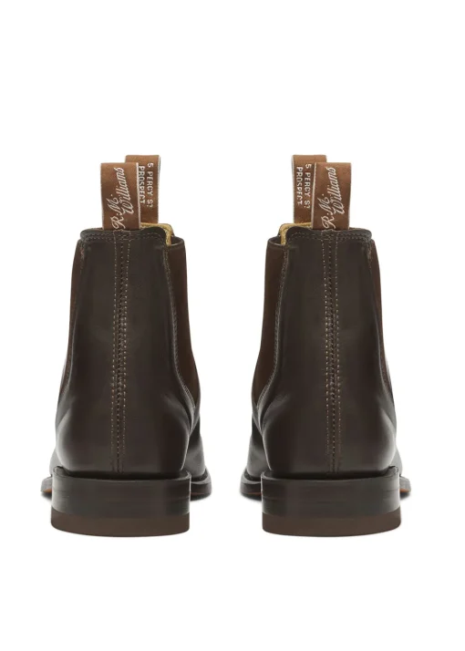 Comfort Kangaroo Craftsman Boots - Chestnut
