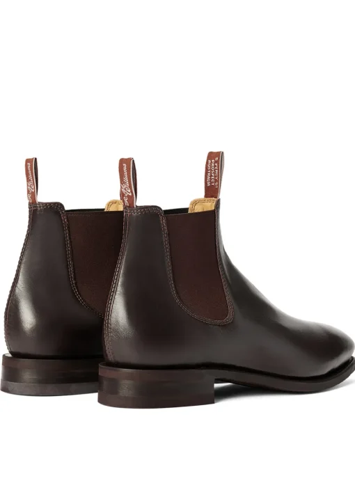 Comfort Kangaroo Craftsman Boots - Chestnut