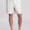 Cotton Linen Relaxed Shorts - Mist