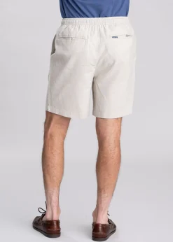 Cotton Linen Relaxed Shorts - Mist