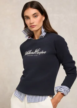 Country Club Crew Sweat - Ink Navy