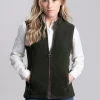 Country Colton Fleece Gilet - Sage