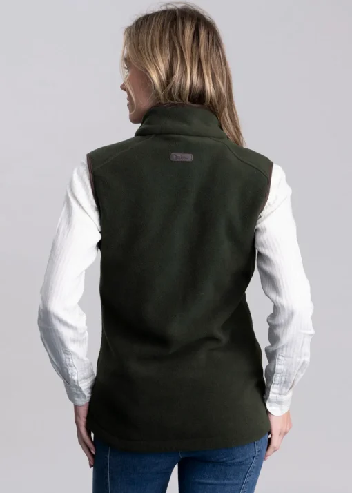 Country Colton Fleece Gilet - Sage