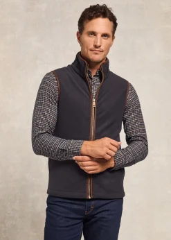 Country Fleece Gilet - Ink Navy
