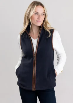 Country Fleece Gilet - Ink Navy