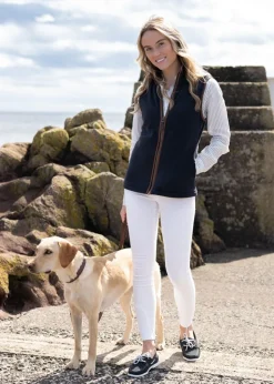 Country Fleece Gilet - Ink Navy