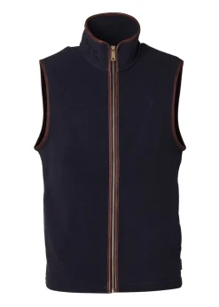 Country Fleece Gilet - Ink Navy