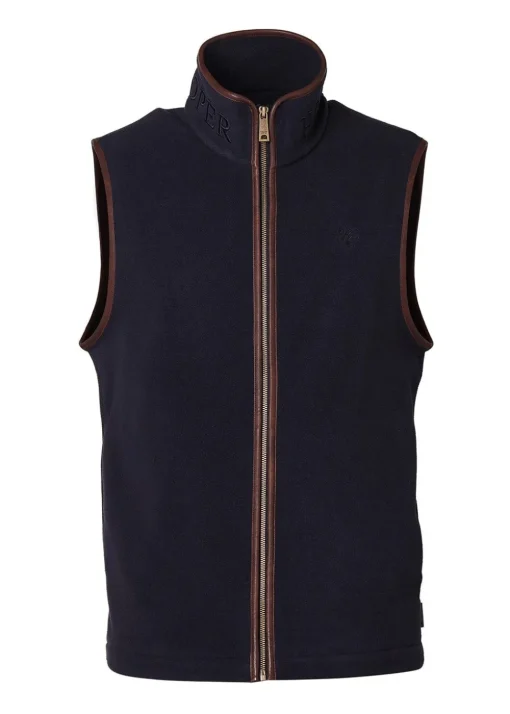 Country Fleece Gilet - Ink Navy