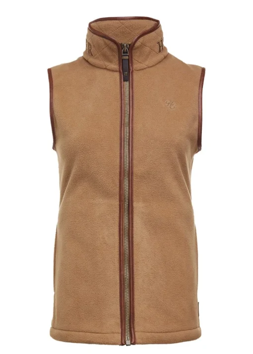Country Fleece Gilet - Coffee