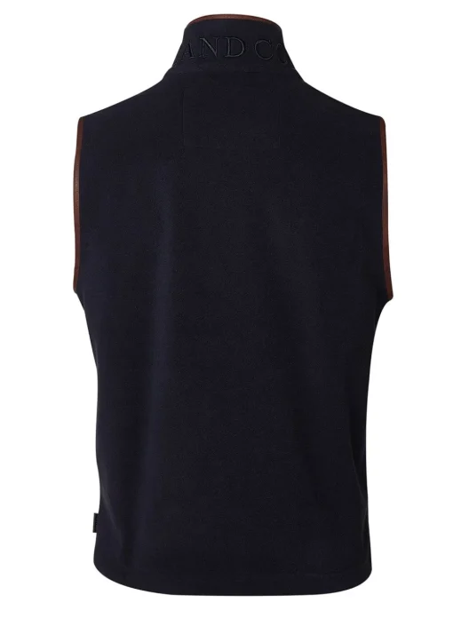 Country Fleece Gilet - Ink Navy