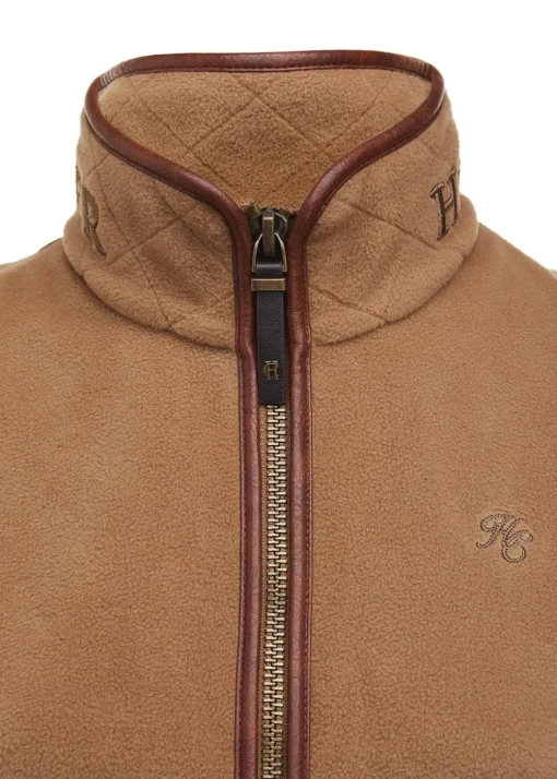 Country Fleece Gilet - Coffee