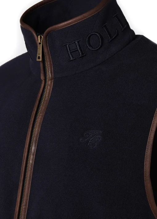 Country Fleece Gilet - Ink Navy