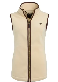 Country Fleece Gilet - Cream