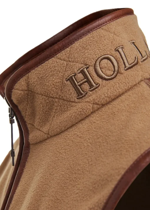 Country Fleece Gilet - Coffee
