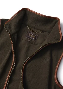 Country Fleece Gilet - Khaki