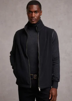 Country Fleece Gilet (Gents) - Black