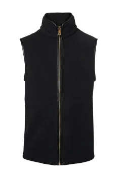 Country Fleece Gilet (Gents) - Black
