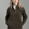 Country Fleece Quarter Zip - Khaki