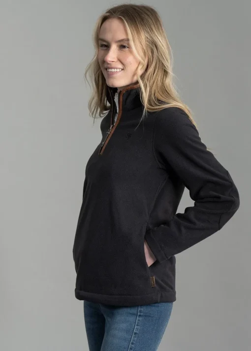 Country Fleece Quarter Zip - Ink Navy