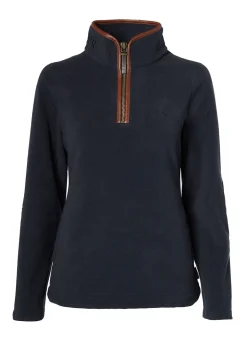 Country Fleece Quarter Zip - Ink Navy