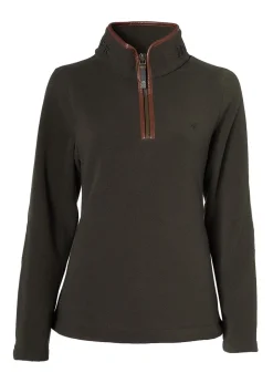 Country Fleece Quarter Zip - Khaki