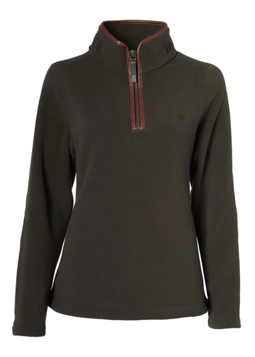 Country Fleece Quarter Zip - Khaki