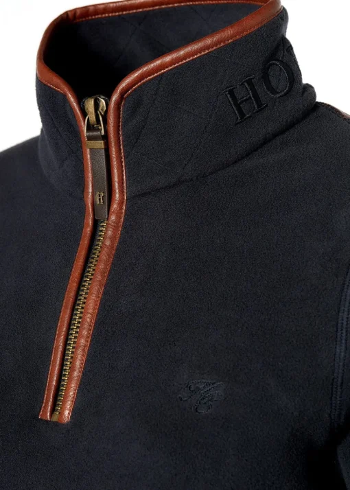 Country Fleece Quarter Zip - Ink Navy