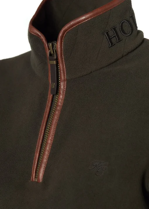 Country Fleece Quarter Zip - Khaki