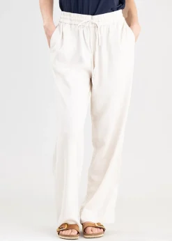 Daphne Linen Trousers - Oat