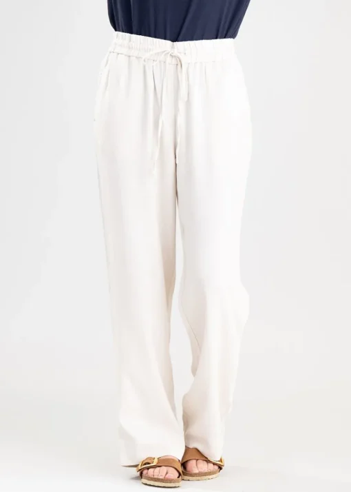 Daphne Linen Trousers - Oat