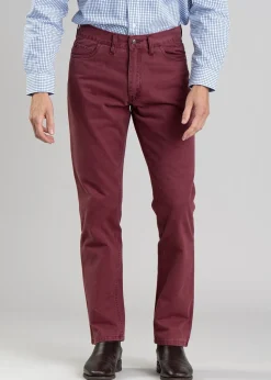 Eco Landye Twill Jeans - Mulberry