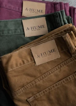 Eco Landye Twill Jeans - Mulberry