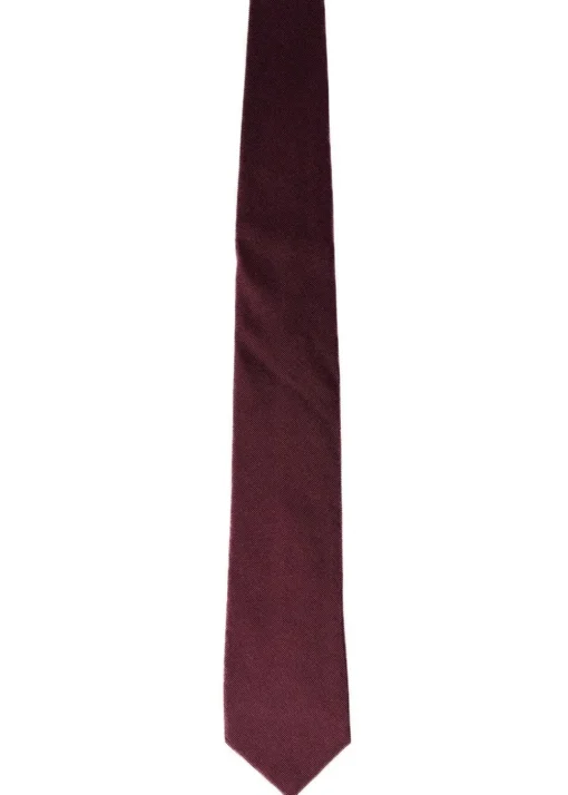 Eildon Tie - Burgundy