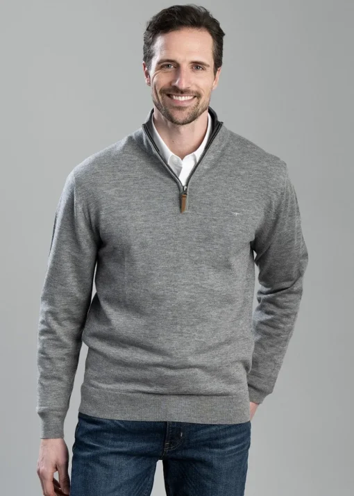 Ernest Sweater - Pale Grey