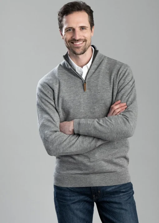 Ernest Sweater - Pale Grey