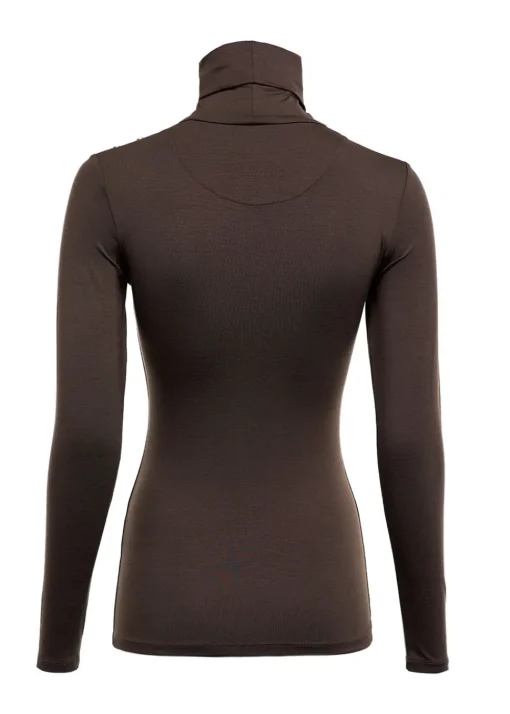 Essential Roll Neck - Coffee