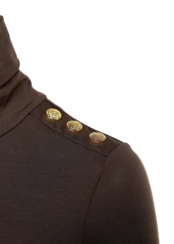 Essential Roll Neck - Coffee