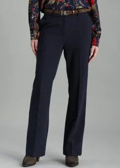 Flare Trousers - Evening Blue