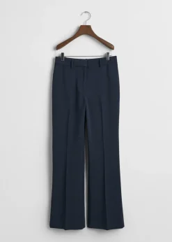 Flare Trousers - Evening Blue