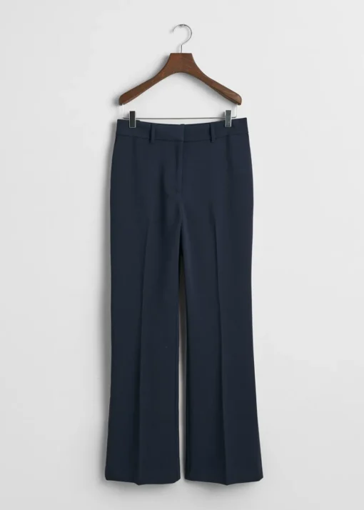 Flare Trousers - Evening Blue
