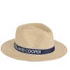Francesca Hat - Natural Navy