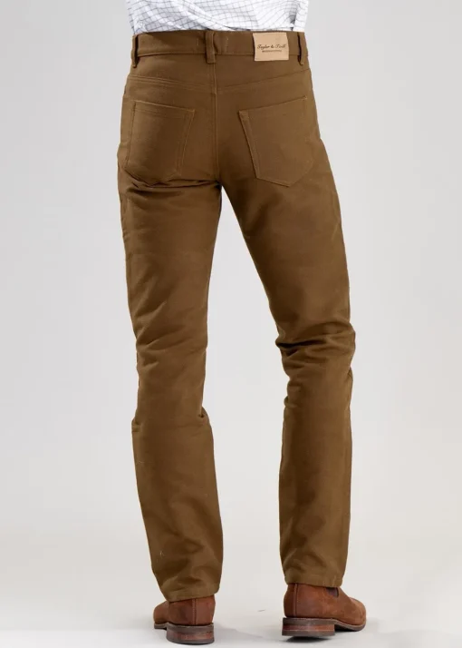 Gateshaw Moleskin Jeans - Camel