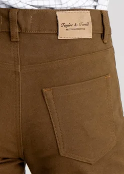 Gateshaw Moleskin Jeans - Camel