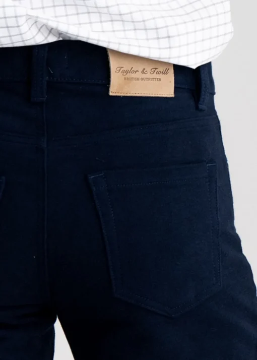 Gateshaw Moleskin Jeans - Indigo
