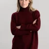 Gracelan High Neck - Burgundy