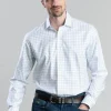 Greenwich Tailored Shirt - Light Blue Check
