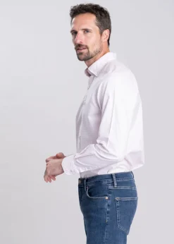 Gunn Oxford Checked Shirt - Rosewater