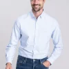 Gunn Oxford Shirt - Powder Blue