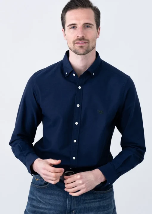Gunn Oxford Shirt - Navy